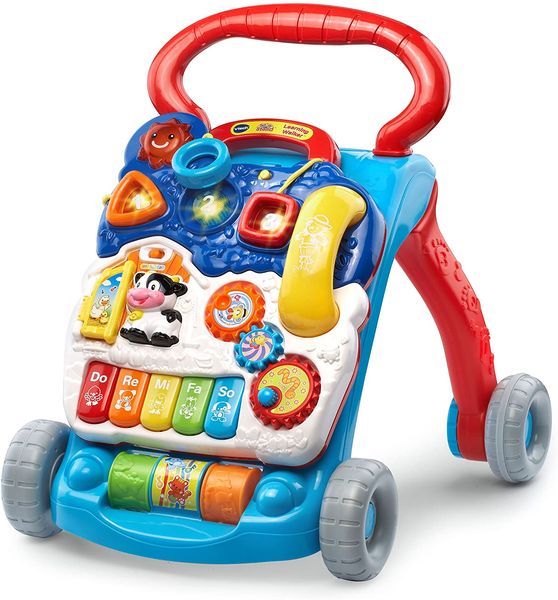 Ходунки - штовханці Vtech Sit-To-Stand blue 56 фото